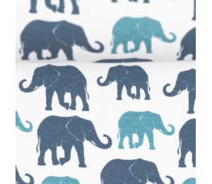 Jersey - Elefanten blau